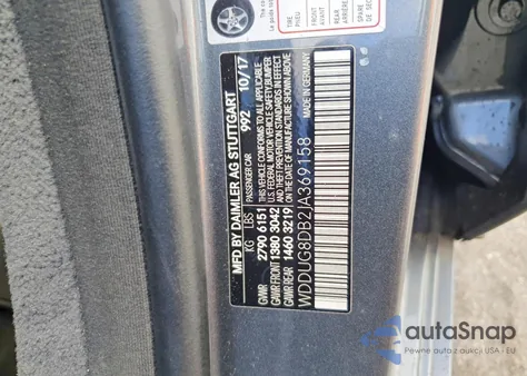 2018 Mercedes-Benz S 560 из США, поврежденный, VIN WDDUG8DB2JA369158